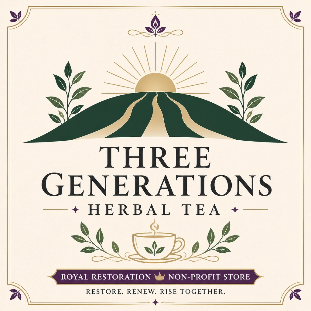 Three Generations herbal tea product image.